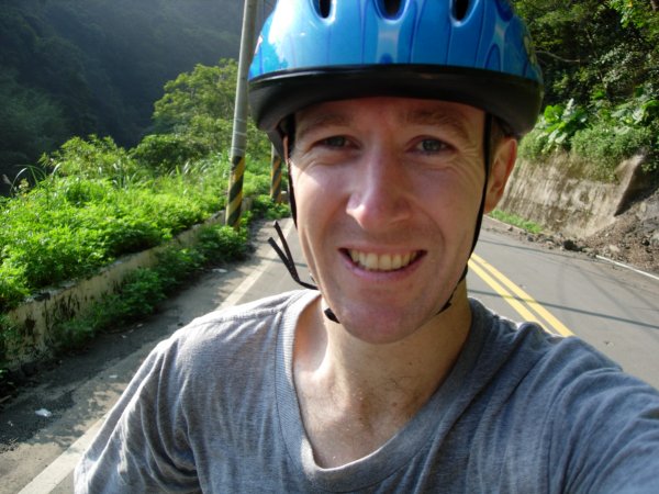 david riding his bike
