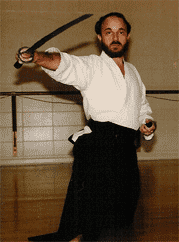 Daryl practicing Iaido