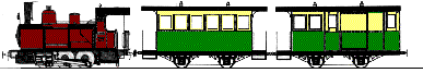 Passenger Train - French metre gauge