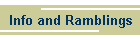 Info and Ramblings