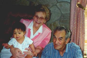 Granny and Papa James Kilgore; Ider,AL