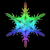 animated snowflake
