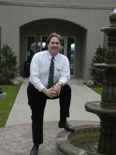 Bill posing on Rowen's Christening Day...Saturday, June 5th, 2004