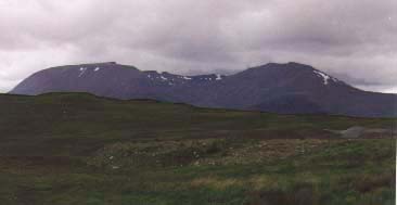 Mountains in Glen Coe