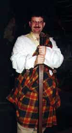 Wally as a Highlander