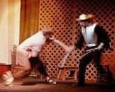 How dare you strike a lady!