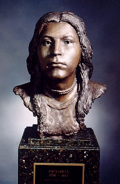 Bust of Sacajawea