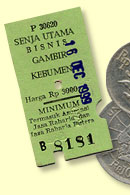 gagehan, kiye wis tek tukokna tiket...