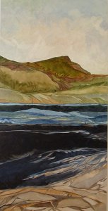 Dangerous Ground ,Oil on canvas, 3' x 6'