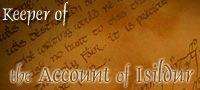 Keeper of the Account of Isildur