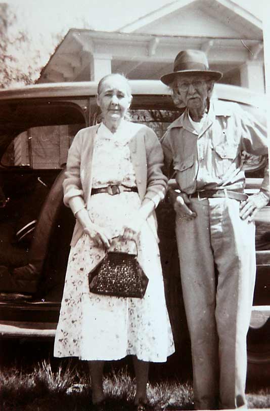 Ida and her second husband Logan Lisenby