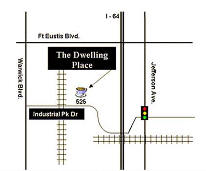 map to WOW School of Ministry