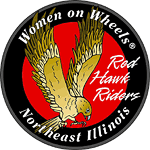 Illinois Red Hawk Riders logo