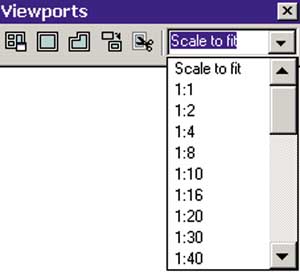viewports dropdown