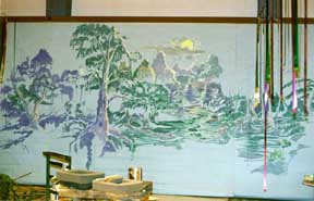 SWAMP SCENE MURAL