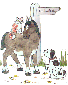 Hector meets the dog - right-click to open