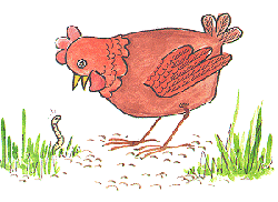 a little hen - right-click to open