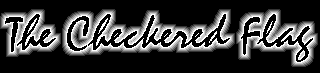 The Checkered Flag Banner