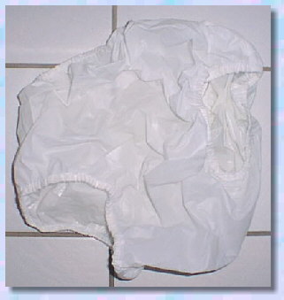 So ähnlich fand ich damals die Gummihose meiner Cousine.