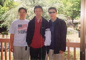 From left to right: Vivian Yung, Yian Sun and Jonathan Chak
