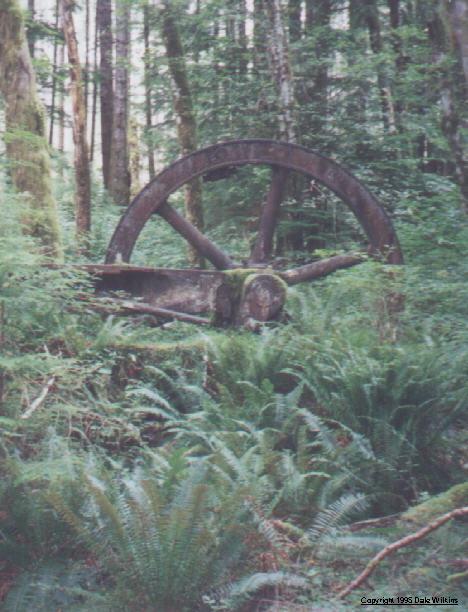 Large Flywheel at Lucky Jim Mine 