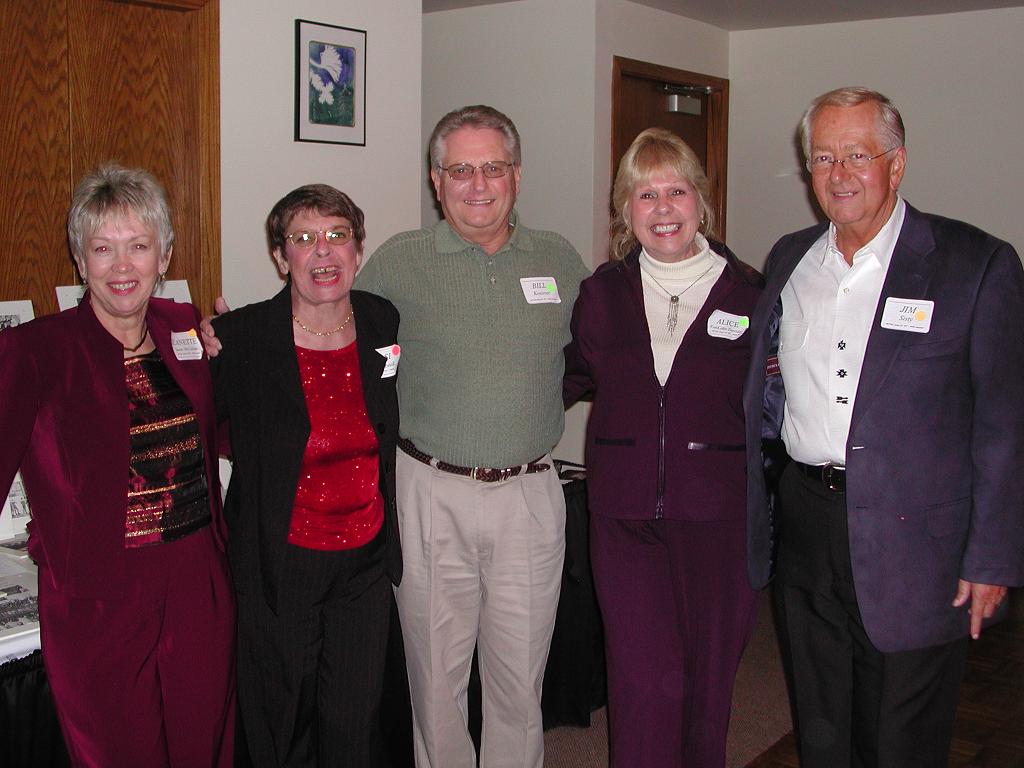 Janette, Rosi, Bill, Alice & Jim