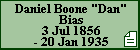 Daniel Boone 