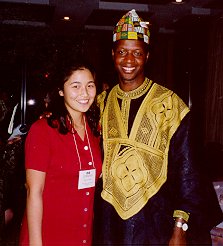 Maya & Mr. Djibril Diallo