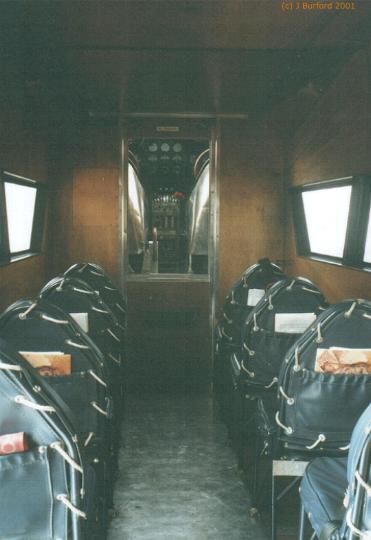 'Southern Cross' replica engine controls