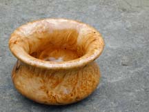 Maple Burl Small Urn 3" x 4 1/2"