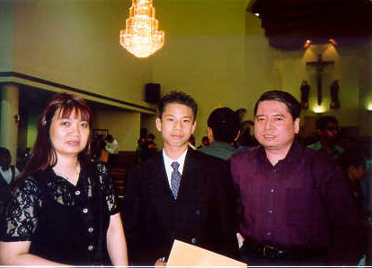 Mark with Mom and Dad