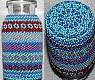 beaded bottle