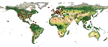 Map - X13-VSA users worldwide