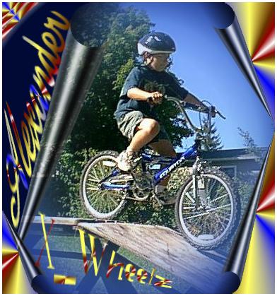 My nephew Alex..Starting early on the ramps!