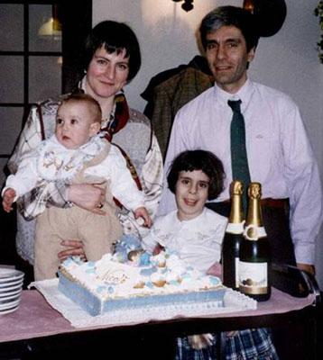 my son's baptism