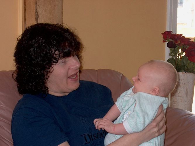 I like to play with my aunt!