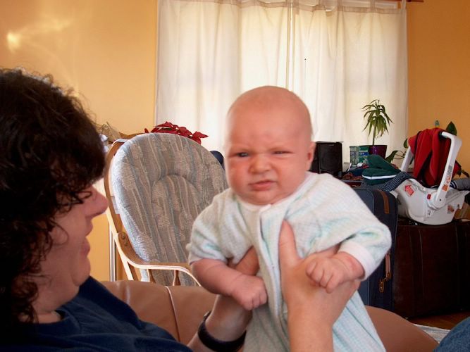 Check out my grouchy face!
