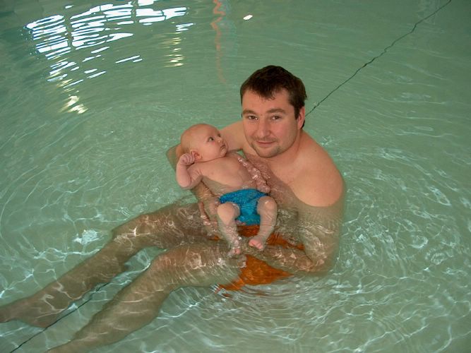 I'm pretty good at swimming!