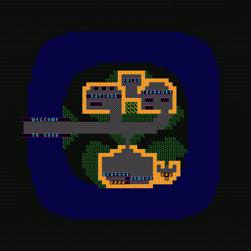 Tile based view Map of Grey (1:1)