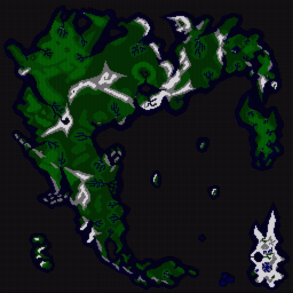 'Peer at Gem' Map of Britannia