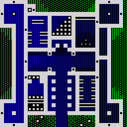 'Peer at Gem' View Map of Lord British Castle