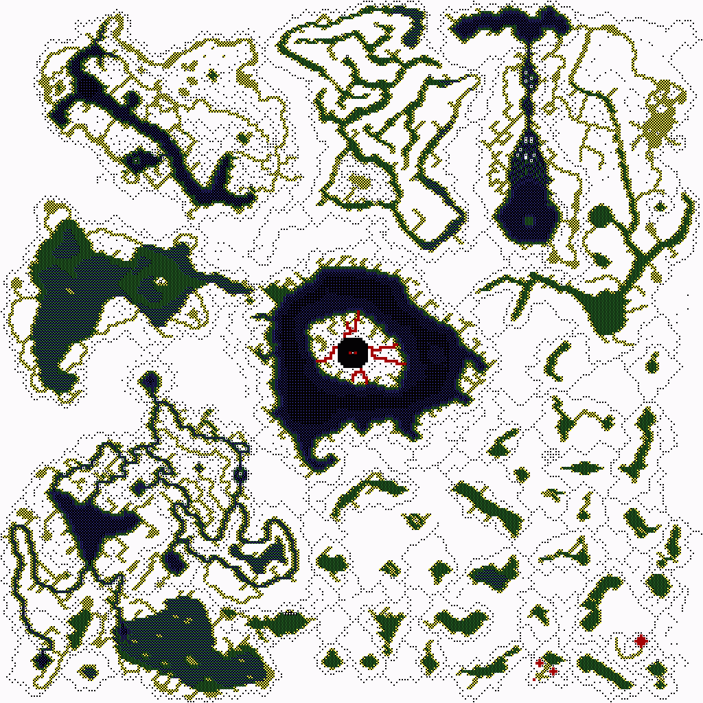 'Peer at Gem' View Map of Underworld (1:2)