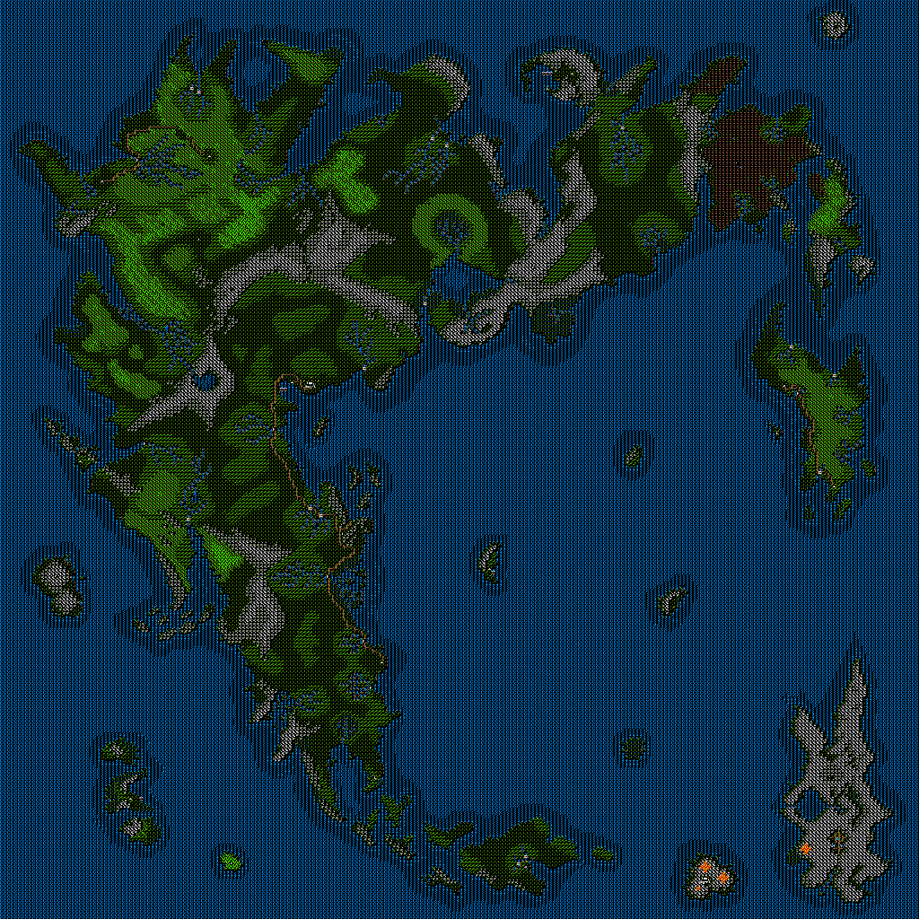 Tile based view Map of Britannia (1:4)