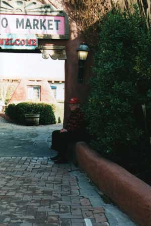 Dr. Charles R. Beeson in Old Town Albuquerque, NM