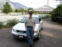 My dad's midlife crisis, the Audi A-4 1.8turbo