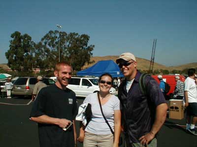 Toby at a California VW Bug show w/ friends (he's the one on the right in the hat)