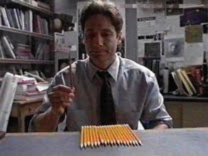 Mulder w/Pencils