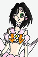 A Paint Shop Pro testing drawing of Sailor Flora