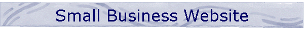 Small Business Website