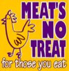 Meat's No Treat!